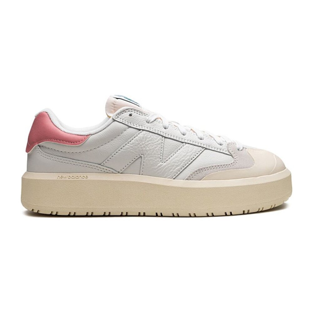 New Balance CT302 Sea Salt White Pink Platform Leather Suede EU 40 W9.5
